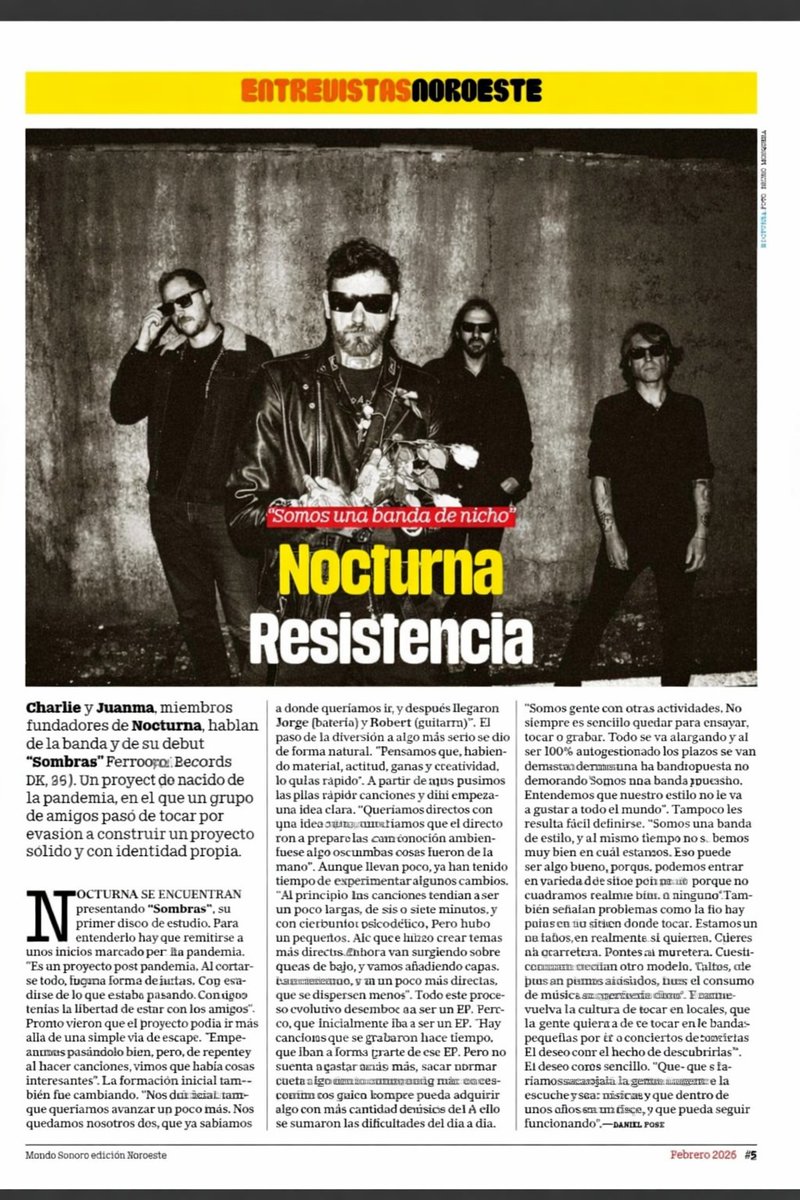 Nocturna na Mondo Sonoro Galicia/Castilla y León  deste mes de febreiro! Grazas!

issuu.com/mondosonoro/do…

 #postpunk <a href="/FerrorRecords/">Ferror Records</a>