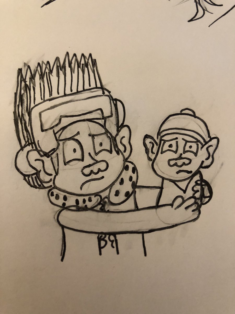 This was based on the meme it’s John Dory his son, Andrea, and Ember comic