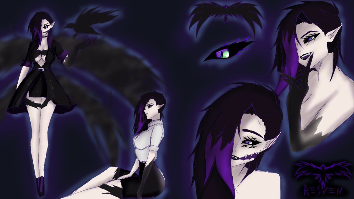 🔞 VoidReiVen 🏳️⚧️ | 💜🐦⬛| LIMITED COMS OPEN! tweet media