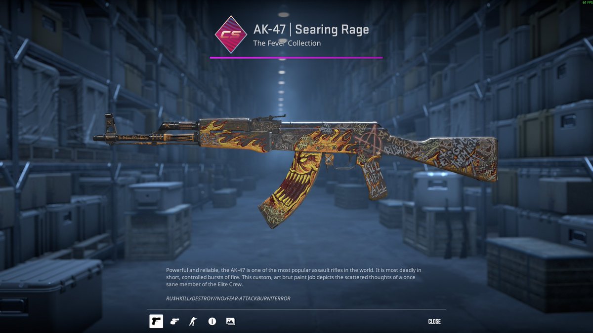 🎁 CSGO / CS2 AK-47 | Searing Rage FT Giveaway 

✅ Follow <a href="/Entuscs/">Entus - Buying skins</a> &amp; <a href="/CS_COMPS/">CSComps.gg</a>
✅ Like &amp; retweet

Winner will be drawn in 8 days good luck! 🍀