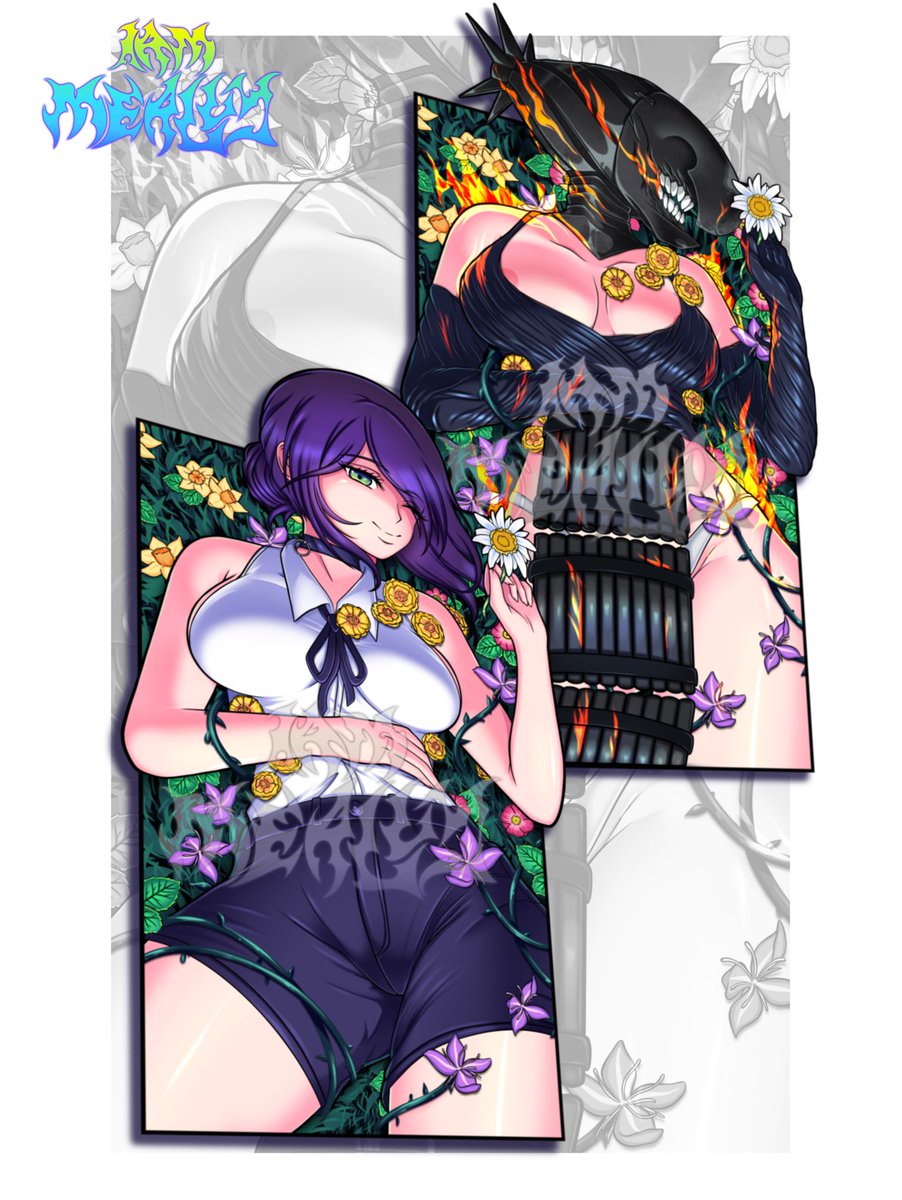 My favorite drawing of reze 💣 

Available in my shop! Link in bio 💥 

#ChainsawMan #reze #msfw