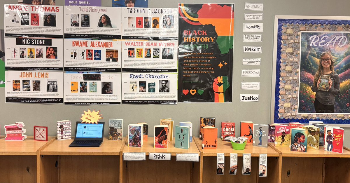 Noe Middle School Library tweet media