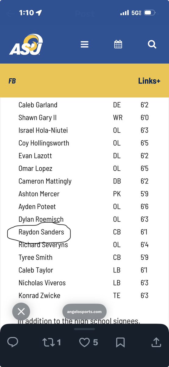 Raydon Sanders tweet media