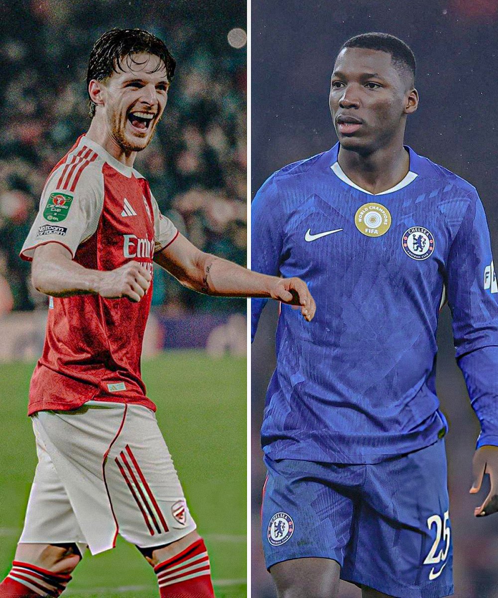 Declan Rice produced two assists and won MOTM in both legs of the Carabao Cup semi-final to help Arsenal overcome Chelsea.

They don’t compare.