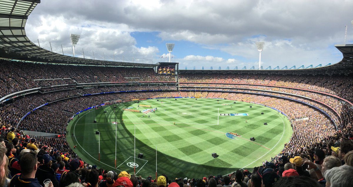 LombardiHimself's tweet image. Here is the stadium that’ll host 49ers vs Rams in Australia: The famous Melbourne Cricket Ground, which fits 100,000