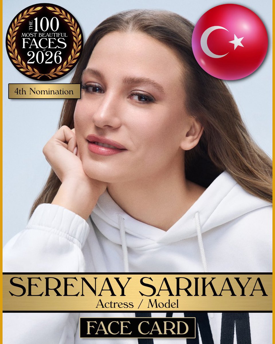 #100MostBeautifulFaces2026  from <a href="/tccandler/">TC Candler</a> I vote for the Turkish actress serenay sarikaya #serenaysarıkaya 
#TCCandler
