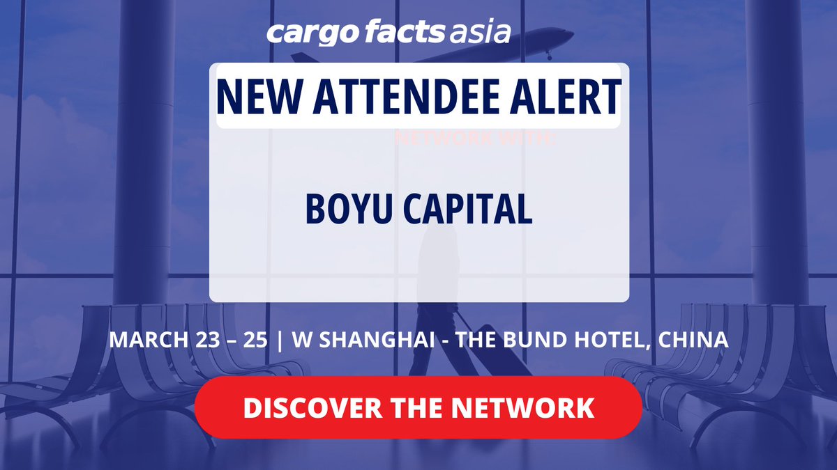 CargoFacts's tweet image. Companies like Boyu Capital are heading to #CFAsia26!

Your peers and competitors are already locking in their access to these crucial sessions. Don't be the one reading about them afterward. 

🔗Secure your seat alongside the elite: hubs.la/Q041NshT0  #P2F #SupplyChain