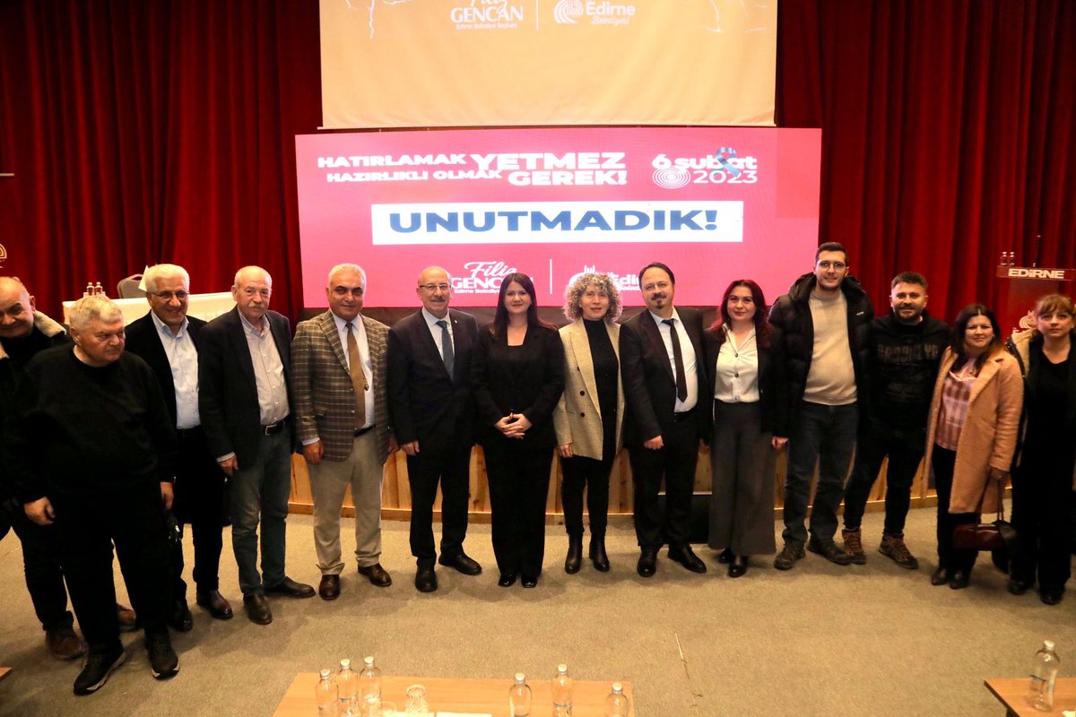 edirnejmo's tweet photo. 6 Şubat 2023’te yaşanan ve hafızalarımıza kazınan depremin yıldönümünde Edirne Belediyesi iş birliğiyle, JMO Edirne İl Temsilciliğimiz adına değerli hocamız; Prof. Dr. Okan Tüysüz, “Türkiyeve Edirne Depremselliği” sunumu gerçekleştirildi
@EdirneBel @tmmobjmo @jmoistanbull https://t.co/XnuZgRhtSo