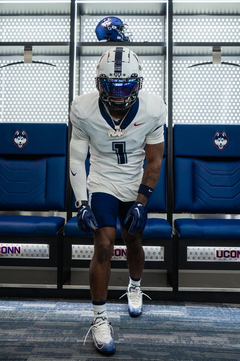 Norsk2u's tweet photo. @StorrsCentral This is really a great idea for the players and fans! Especially with all the new players. A lot of excitement. Mora got us back and Candle is going to raise the bar!

WR Ky "Flash" Wilson is my call for player to watch. QB room loaded! Attacking Defense. Bigger players. LFG! https://t.co/FnTkJ62MyD
