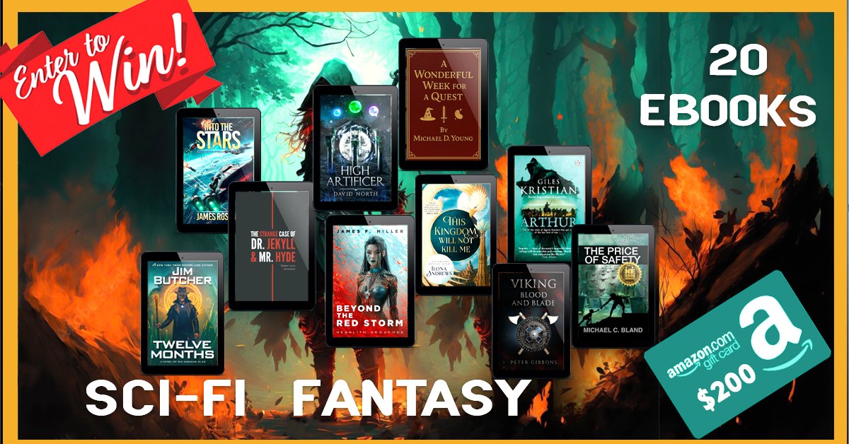 🎉🛸Your next favorite Sci-Fi or Fantasy read is HERE🐉
⚔️You're invited to enter our Sci-Fi or Fantasy Giveaway.
🎁Win 20 eBooks + a $200 Amazon Gift Card.
bookthrone.com/sci-fi-and-fan…
#scifi #scififantasy #scifibooks #sciencefictionbooks #sciencefictionromance