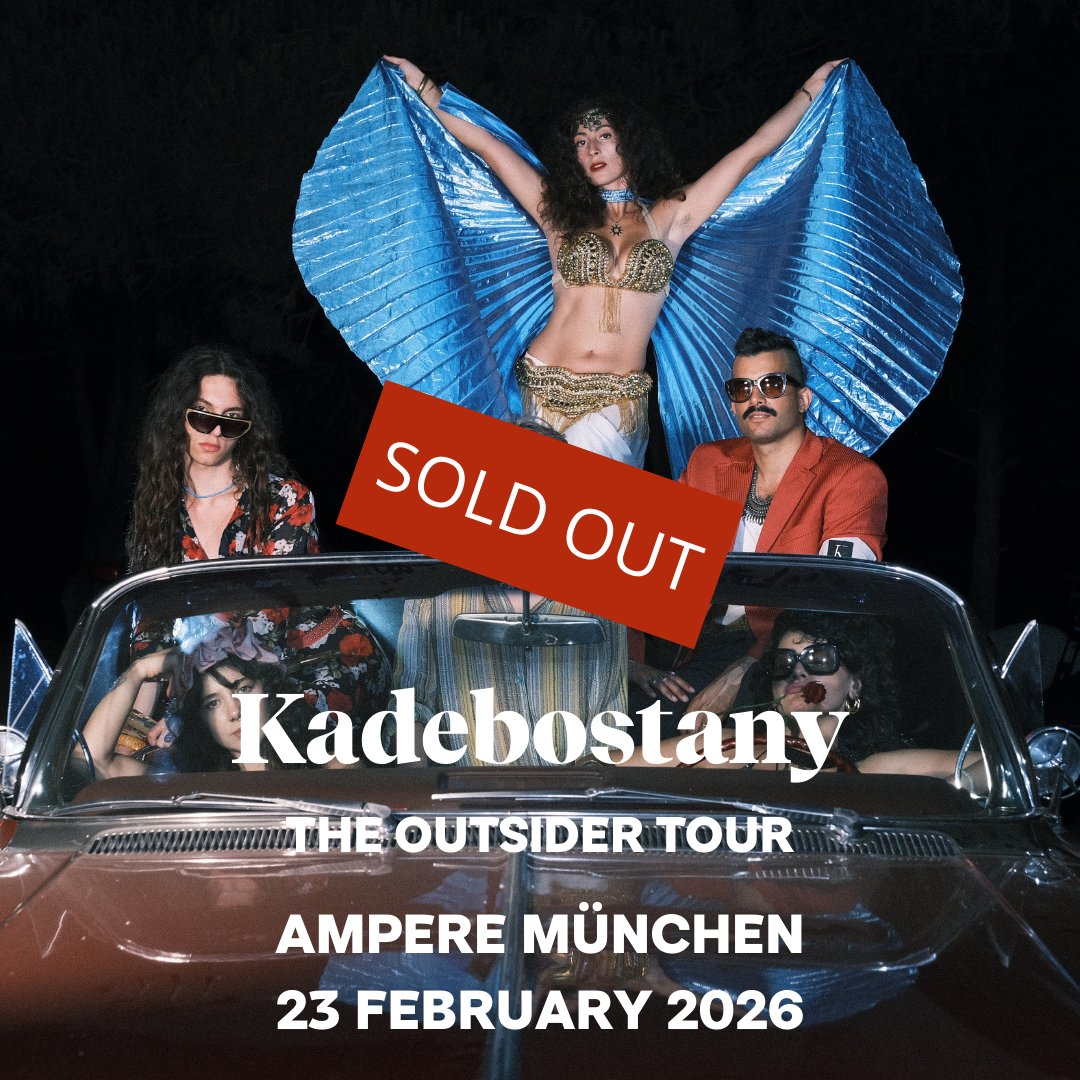 Kadebostany's tweet photo. Tickets are flying! 🔥
The Outsider Tour shows are selling out fast, last tickets, don’t miss it!
Tickets: https://t.co/DVy0KBW63O https://t.co/9kMjYMnN2V