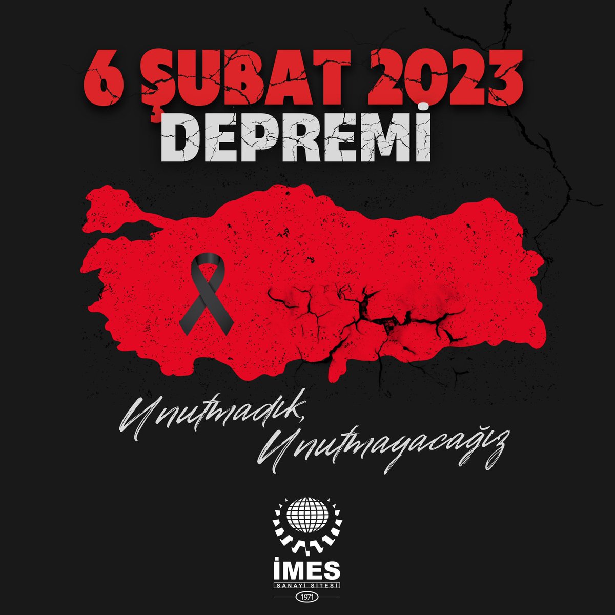 imessanayii's tweet photo. Acısı ilk günkü tazeliğiyle yüreğimizi yakan deprem felaketinin 3. yıl dönümünde; kaybettiğimiz vatandaşlarımızı saygıyla, rahmetle anıyoruz.

#6şubat #unutmayacağız https://t.co/TYAgS6HjzH