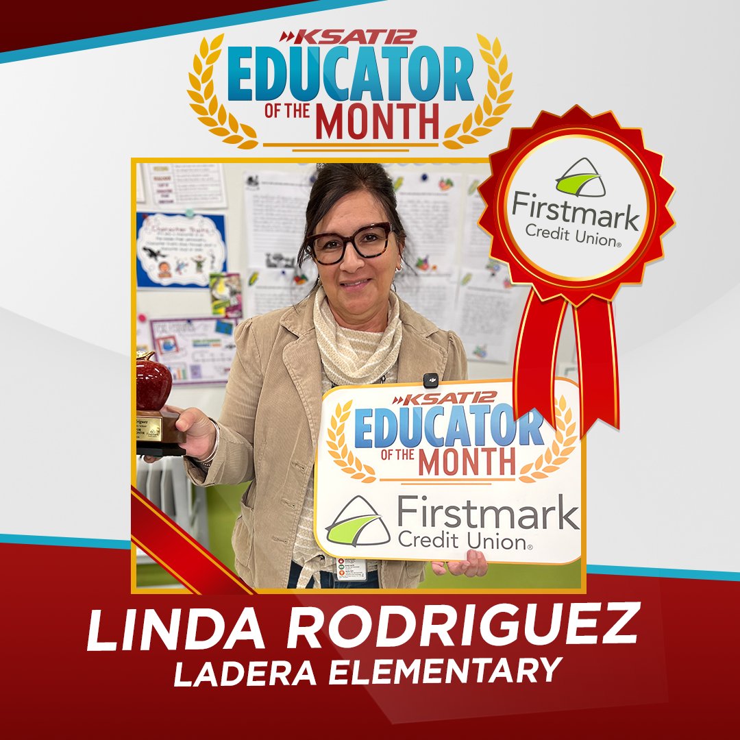 FirstmarkCU's tweet photo. Congratulations to @ksatnews's Educator of the Month, Linda R., from Ladera Elementary, @MVISD. π
The dedication and love for her students are always on full display! π€©
Read more at: https://t.co/KLnTVrSv4M
#EducatoroftheMonth #SupportingEducators #FirstmarkCU https://t.co/Wxzc8D2XFs