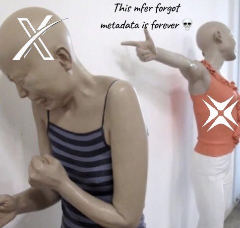 Those mfer really thought they could just change the metadata 😭😭 insane larp behavior. 

Reminder: OG $X lives on <a href="/solana/">Solana</a> and it’s THIS one 👇 

9siBQhHvWwKu59trquiY56eQK4mnhtVAAJkyX7Xk9ux3