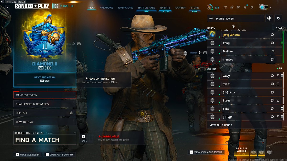 Keeping the W/L going on ranked