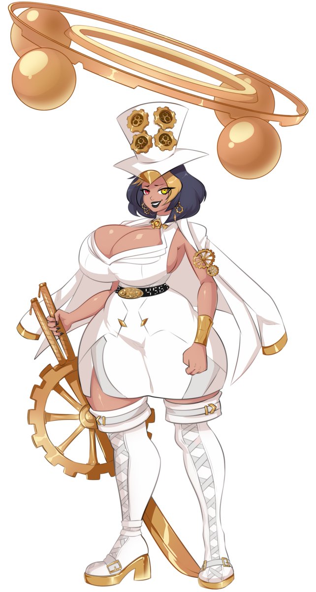 "Call me Time Monitor or TM for short darlin'. I also accept nicknames, so don't be shy~"

//Comm done by Nothing_Left