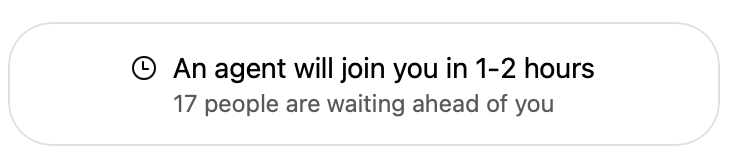 QuirkySquark's tweet photo. @BlueairUS please do something about your customer support. they do not reply to emails, they do not follow up on open tickets and the online queue is absurdly long even after you get around the Vera (the AI bot whose time is more valuable in your opinion than your customers' time)