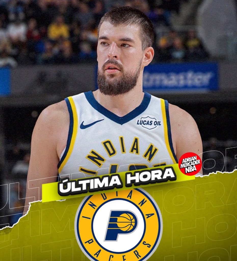 TRASPASO❗️

IVICA ZUBAC es NUEVO JUGADOR de INDIANA PACERS. Se desconoce por ahora que recibirá Clippers. Fichaje espectacular para los finalistas de la NBA, han encontrado el socio perfecto para Haliburton. Informa Shams Charania.