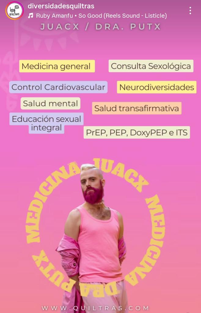 <a href="/biobio/">BioBioChile</a> <a href="/juanari72798432/">JC Sevillano en Chile👍🏻🇪🇸🇨🇱</a> El de rosado en la foto de <a href="/biobio/">BioBioChile</a> es el Dr. Joaquín Briceño, alias "Doctora Puta", productor de porno y parte de un centro médico que incluye a exfuncionarios PAIG . Atienden a niños desde los 10 años. Enfocados en ESI, terapia hormonal y "poliamor". Esto es más que cine...