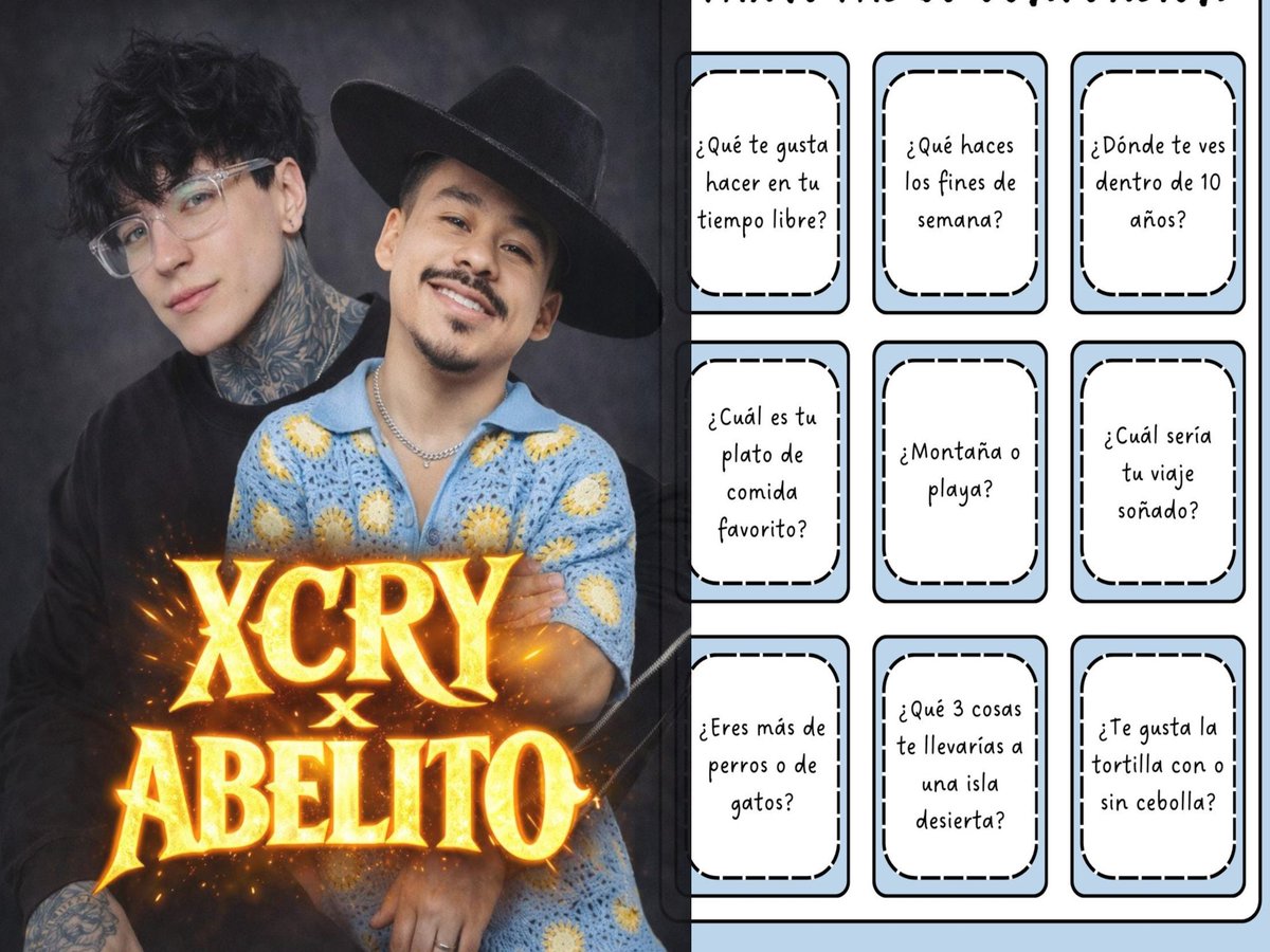 Vamosss chicas respondan estas preguntas + la tendencia XCRY X ABELITO
