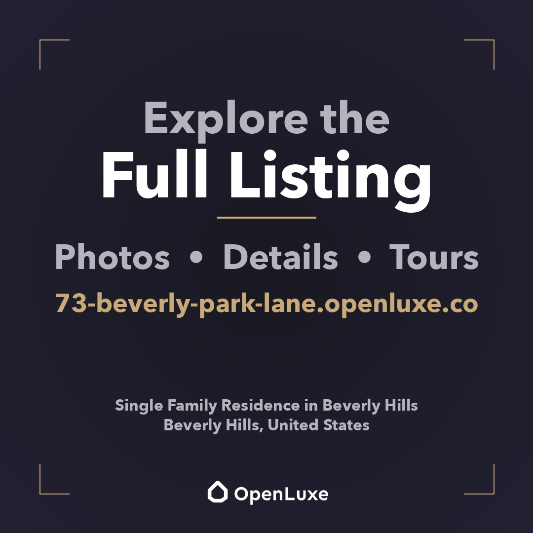 openluxeco's tweet photo. FOR SALE: Single Family Residence in Beverly Hills
$80.0M | Beverly Hills
9BR | 12BA
Listed by Compass – Beverly Hills

https://t.co/9jrdEpVY45

#LuxuryHomes #ItalyHomes https://t.co/6xsPVv2CxS