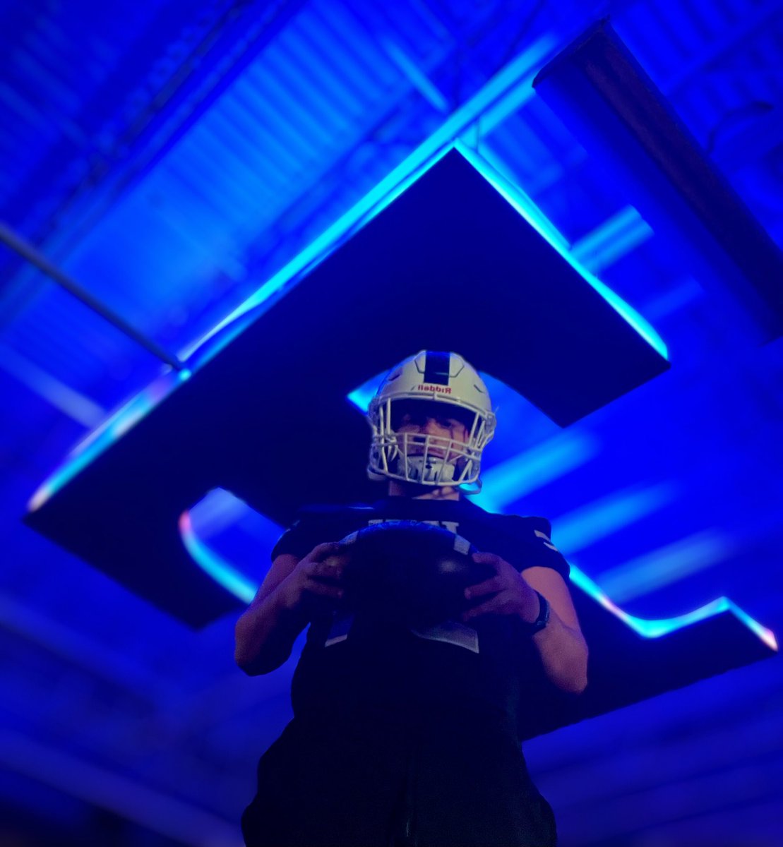 After a great visit, I am blessed to receive my second offer from <a href="/TrineThunderFB/">Trine Thunder FB</a>. 
Thank you <a href="/CoachAbbs/">Troy Abbs</a> and <a href="/CoachMattKeith/">Matthew Keith</a> for having me!!
#GoThunder⚡️