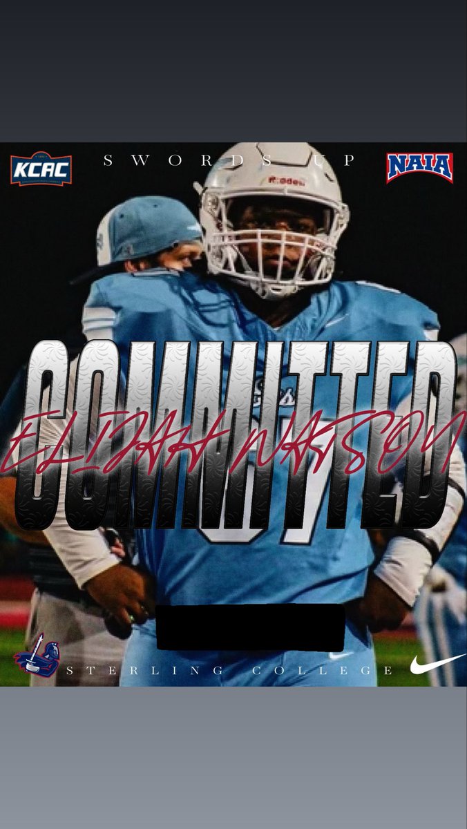 I am overly blessed to announce my 110% commitment to Sterling College!!! <a href="/FCamFB/">Flin Cameron</a> <a href="/Etfulton4/">Todd Fulton</a> <a href="/daltonboehler/">Dalton Boehler</a>