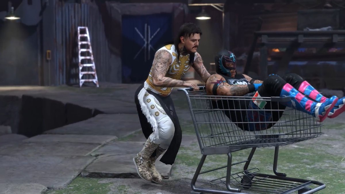 It's nice to see <a href="/DomMysterio35/">Dominik</a> enjoying some free time with his father <a href="/reymysterio/">♛Rey Mysterio❔</a>.🛒
#WWE2K26
