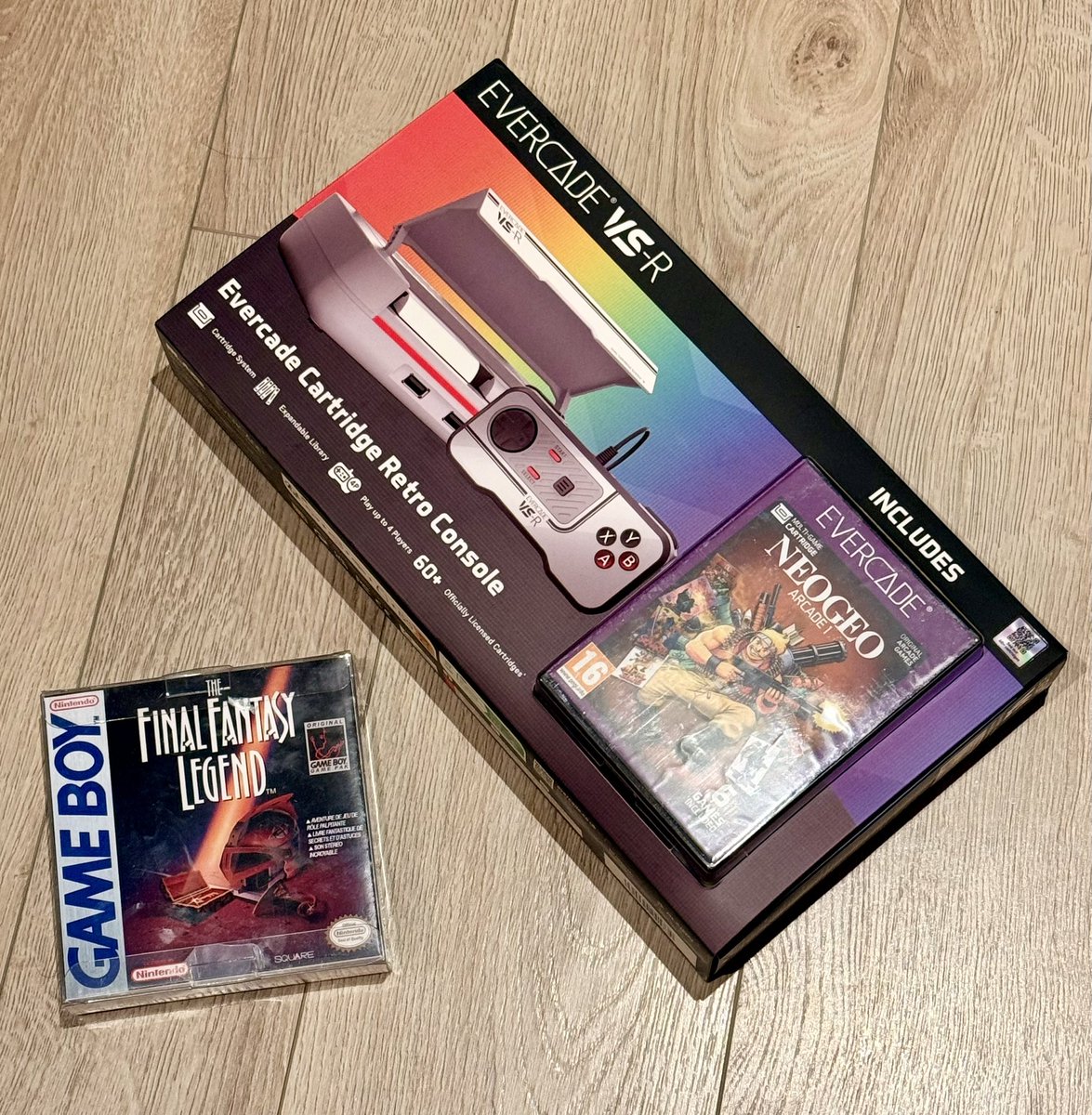 Réceptions du jour #evercade #finalfantasy 

Merci à l’équipe de <a href="/5customs_games/">5Customs_games</a> 😘