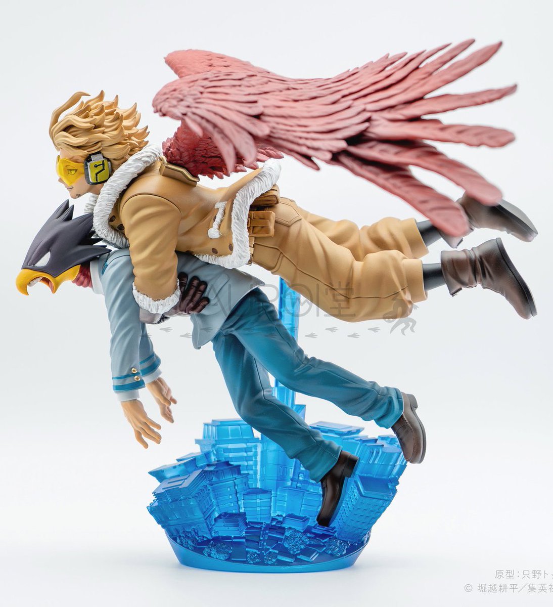 The 3d printed kit of Hawks and Tokoyami by <a href="/tadanototti/">只野トッティー【WF6-06-12】WF26W/SAUROI堂</a> is amazing! I don’t have the talent to build and paint this, but I look forward to seeing everyone’s in the future. Definitely follow them for future info.