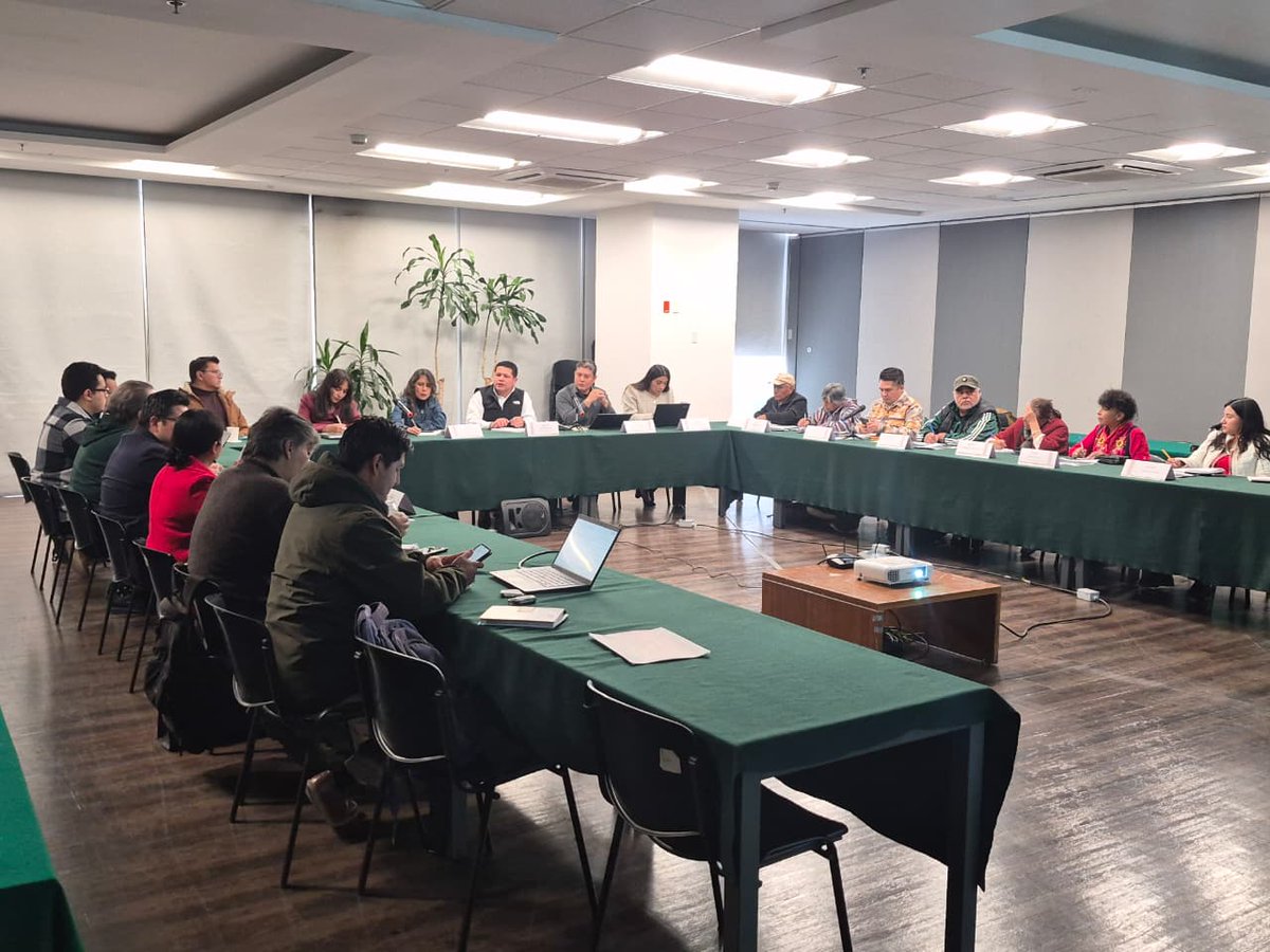 BioRestAmb's tweet photo. La unión hace la fuerza: Equipo de la #SBRA, @CONANP_mx , @PROFEPA_Mx y @alimenbienestar se reunieron para definir rutas de acción y avanzar en la restauración ambiental y protección de los ecosistemas, en el marco del Plan de Justicia para #Atenco.
#PNRA https://t.co/0yvNIUTSHV