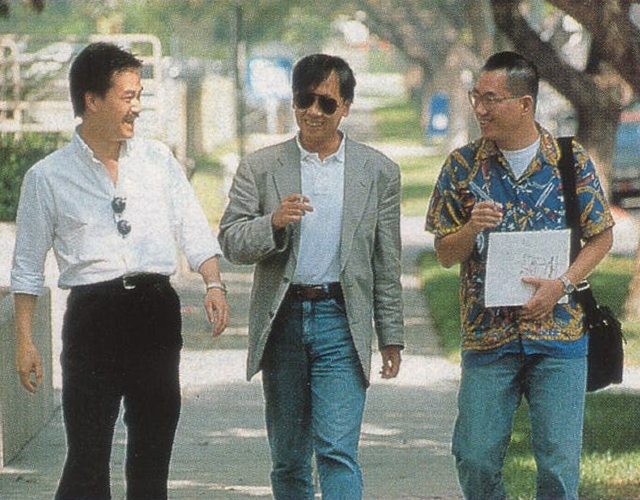 Hironobu Sakaguchi, Yuji Horii and Akira Toriyama (1995)