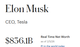 Hmmm...For $800 billion, we could make public colleges and universities tuition-free and Elon Musk would still be worth $36.1 billion.

That might not make Elon happy, but I bet it would for the 15 million Americans who would get a college education with $0 in student debt.🤠