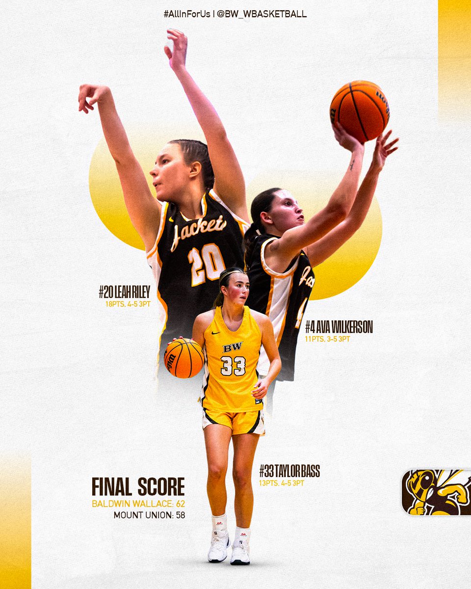 BW_wbasketball's tweet photo. found a way. 

jackets beat raiders.

#AllInForUs #d3hoops https://t.co/uDJBUueQrY
