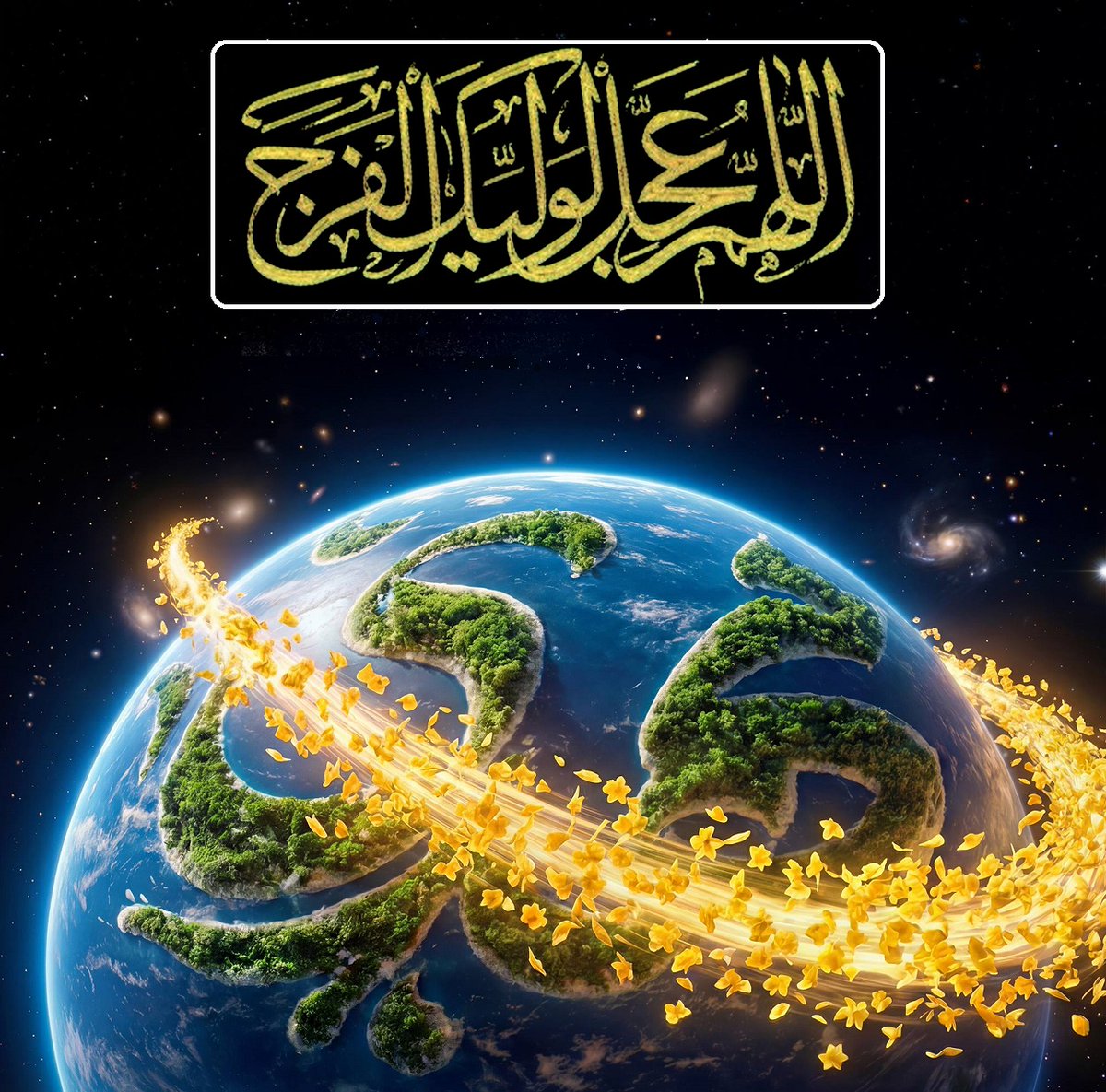 AHLULBAYT_TV's tweet photo. | "اللَّـهُـمَّ عَـجِّـلْ لِـوَلـيِّـكَ الفَـرَج"
أقْصَر دُعاءٍ،لِأَطوَلِ،و أَعظَمِ،و أوْثَقِ رَجاءٍ و أمَلٍ بِاللهِ تعَالَى
#اللَّهُمَّ_عَجِّل_لِوَليِّكَ_الفَرَج
#يامهدي #يا_صاحب_الزمان
#TheRealSaviour #ThePromisedSavior
#ArrivalofImamMahdi
#ArrivalOfLastSaviourMehdi https://t.co/uOKJupL7Kz