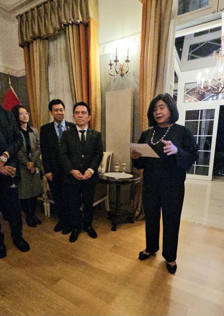 ThaiinAustria's tweet photo. Amb. Pattarat hosted reception in honour of CEO of GISTDA asssuming the Chairmanship of the 63rd Scientific and Technical Subcommittee of the UN Committee on the Peaceful Uses of Outer Space  | 04.02.2026
#GISTDA #COPUOS #STSC63 #SpaceDiplomacy #ScienceDiplomacy https://t.co/7gDI78meZ2