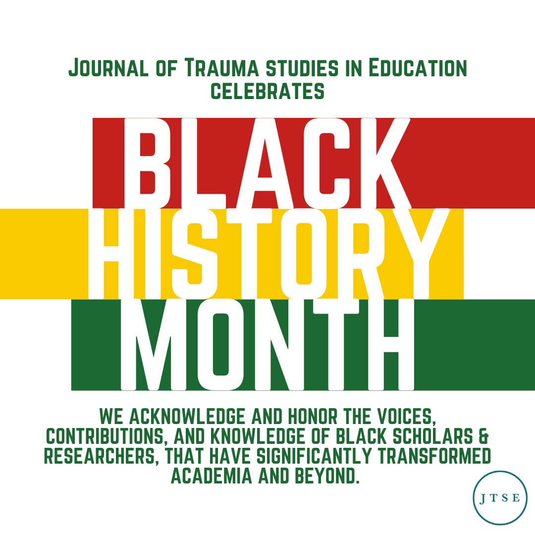The Journal of Trauma Studies in Education tweet media