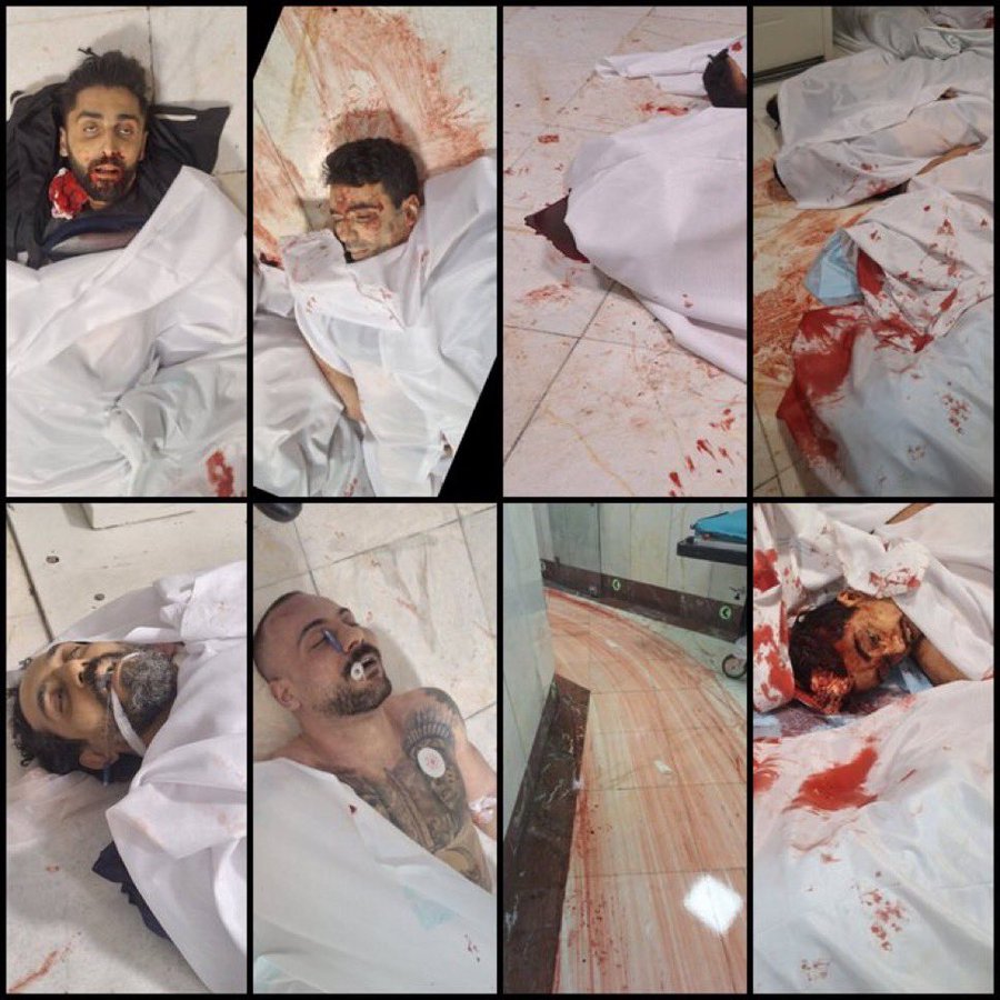 NO HAY LO QUE NEGOCIAR CON DEMONIOS QUE ACABAN DE HACER ESTO CON SU PROPIO PUEBLO.