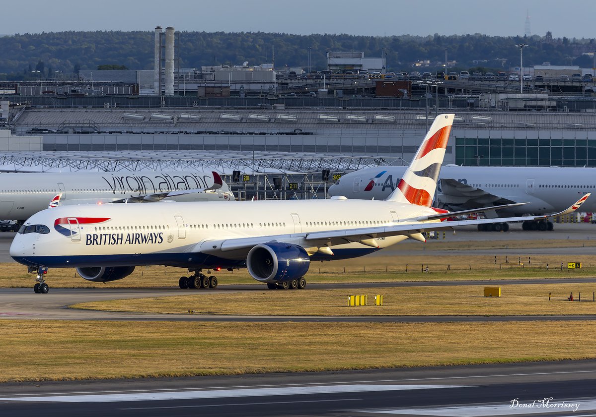 Departing <a href="/HeathrowAirport/">Heathrow Airport</a> to Hong Kong <a href="/British_Airways/">British Airways</a> G-XWBI <a href="/Airbus/">Airbus</a> A350-1041.
#avgeek #aviation #airline #airbus #BritishAirways #planespotting #Heathrow #London