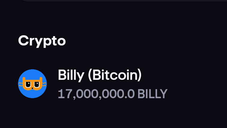 Roots1's tweet photo. Still buying 🫡 
$BILLY to a billi
#runes #memecoin #bitcoin https://t.co/6EcGMBnZVc