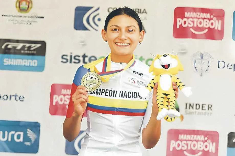 Felicitaciones a Estefanía Castillo por su triunfo en los Nacionales de Ciclismo. 

La ansermeña con formación en Risaralda Casta de Campeones, y vinculada a la Liga Risaraldense de Ciclismo, quedó campeona en la prueba contrarreloj individual femenina, categoría juvenil. ⭐️