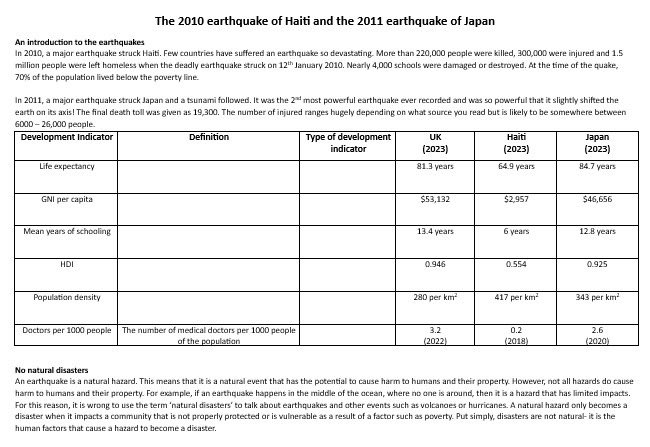 I often tweet graphs, maps &amp; other visuals that I see and say that I’ll put them into my lessons but what does this actually look like? Here’s how yesterday’s find was slotted purposeful into L2 of our Year 8 tectonics topic 👩🏻‍🏫