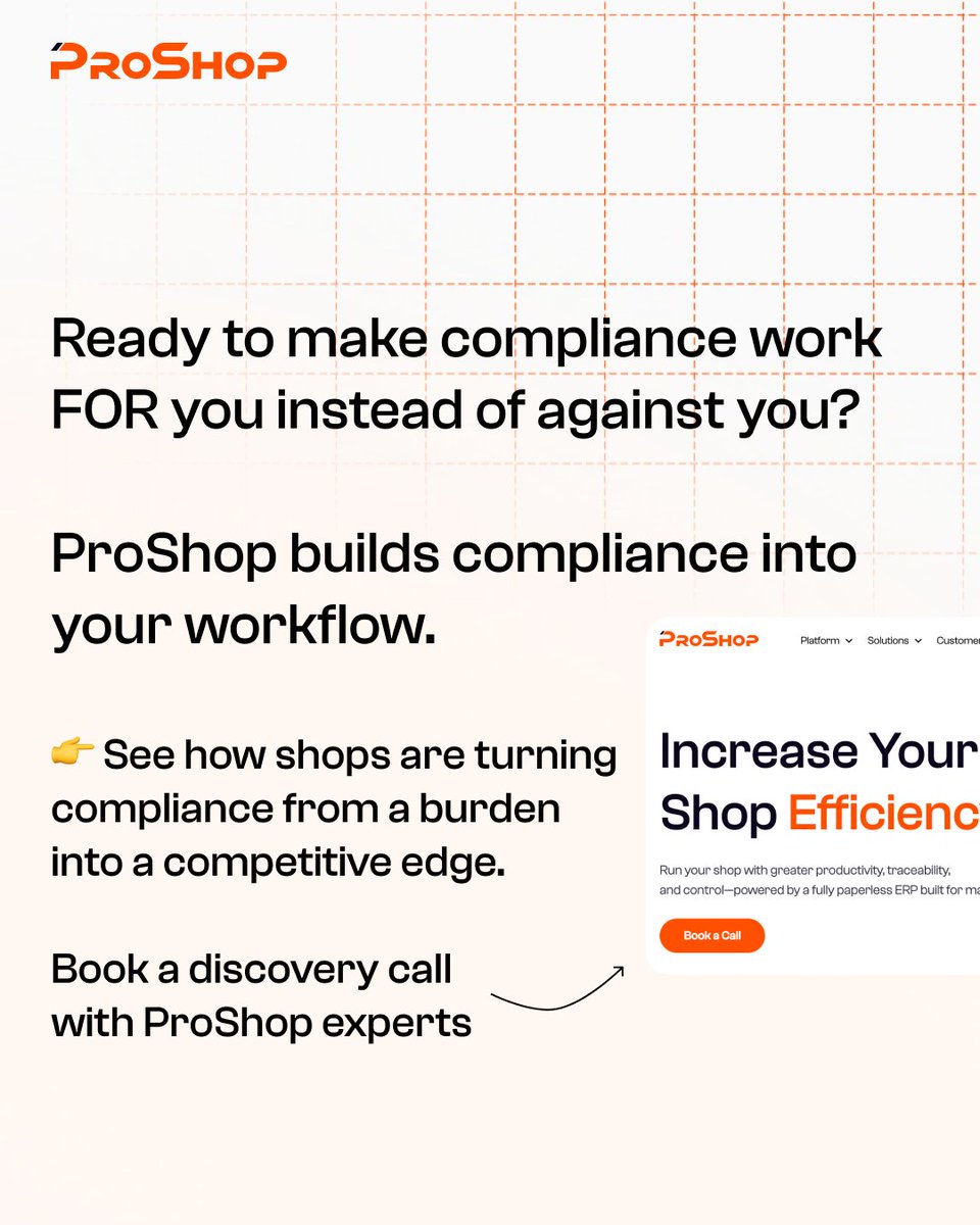 ProShop ERP tweet media