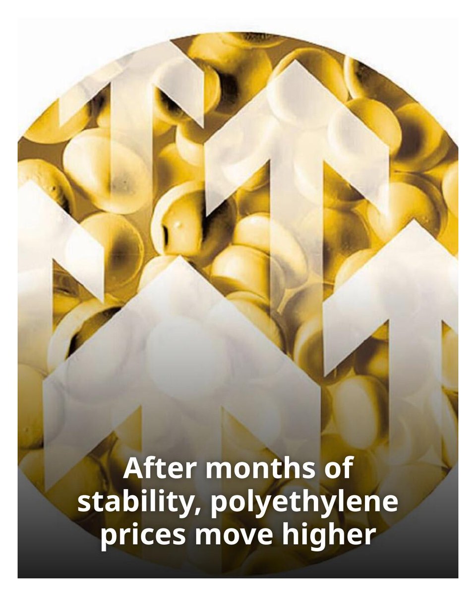 Polyethylene resin prices are moving higher again in North America.

Stronger demand and winter-related production disruptions on the Gulf Coast are pushing prices up for the first time since mid-2025. plasticsnews.com/resin-prices/p…