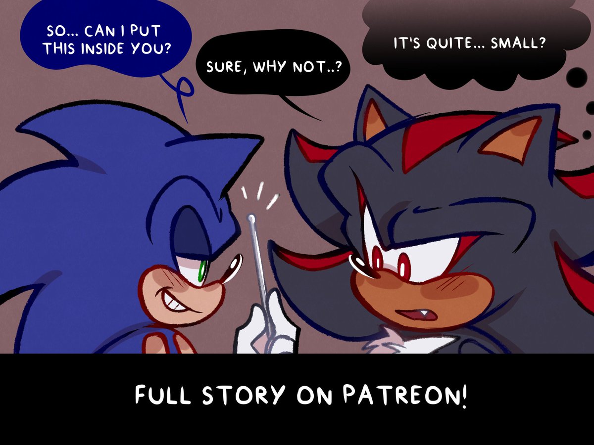 Sonadow - Sounding 
Got a 10 pages of a little sounding sequence for Shadow in the link in my bio! 
Available for all patreons, but the post is being sold for those who are interested in a single purchase👀