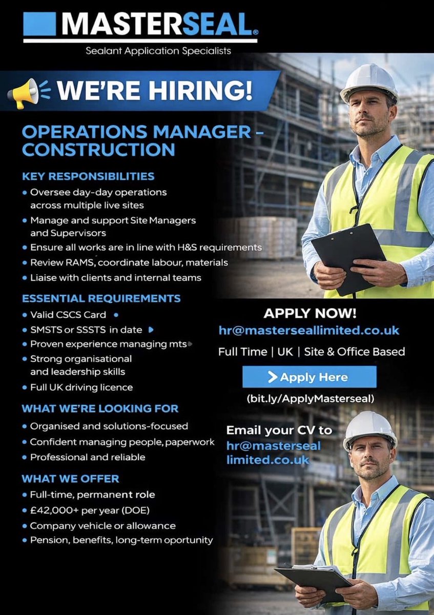 Masterseal Limited tweet media