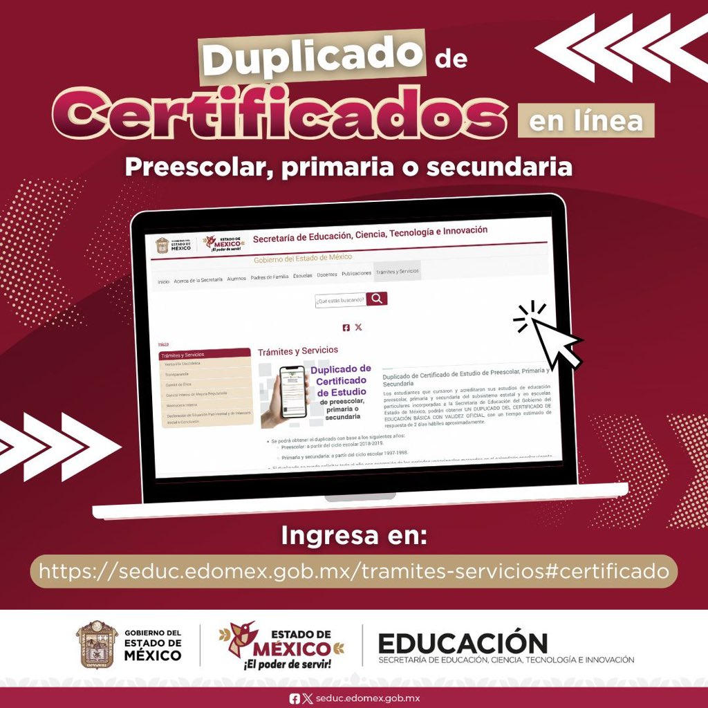 SEB_Edomex's tweet photo. ¿Necesitas un duplicado de tu certificado? 📄✨

¡No des vueltas! Antes de iniciar tu trámite, asegúrate de tener tus documentos listos para que tu solicitud sea rápida y exitosa.

¡Ten todo a la mano y evita contratiempos! https://t.co/KLRFdMUvmO