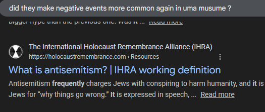 EshibearVT's tweet photo. I just wanted to see if they'd made any changes since the big rework because I feel like I'm cursed but thanks I guess Google....? https://t.co/EL81zXlH02
