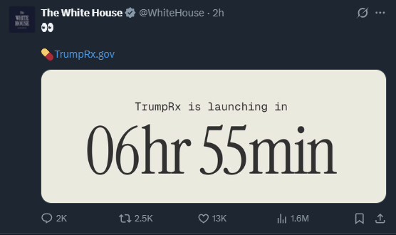 I can't believe this is the official White House account.