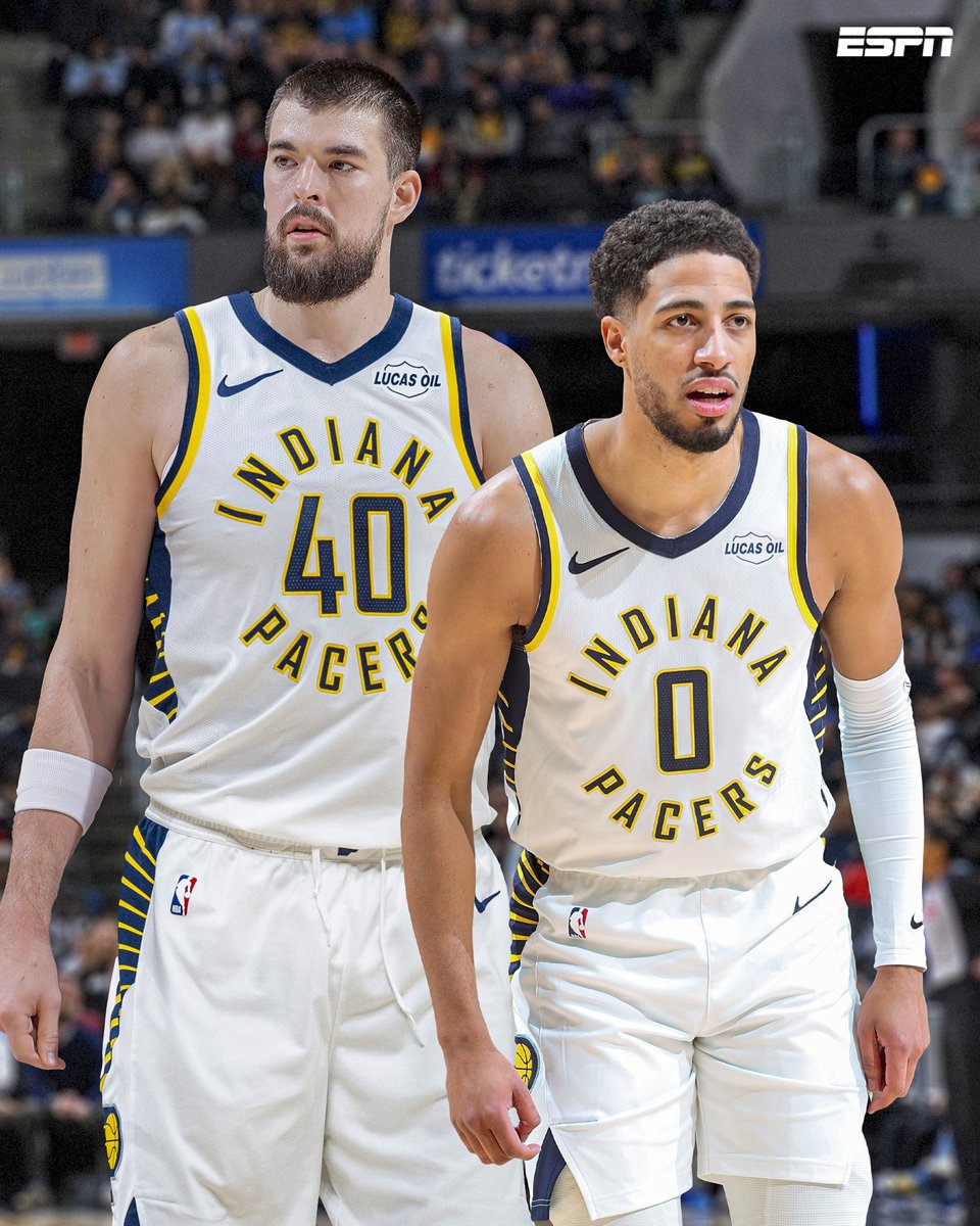 This two-man game in Indy when Hali returns 🔥

<a href="/ivicazubac/">Ivica Zubac</a> x <a href="/Hali/">Tyrese Haliburton</a>